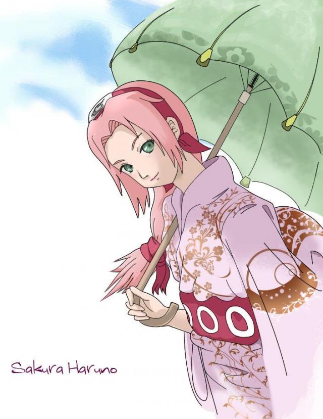 Sakura-chan at the festival 